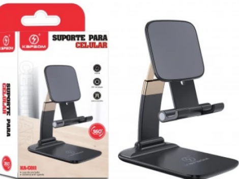 Suporte para Celulares e Tablets 360º com Apoio de Mesa Kapbom - Shop